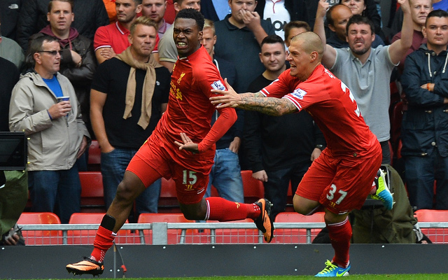 Top three and bottom three performers, during Liverpool 1-0 Manchester United