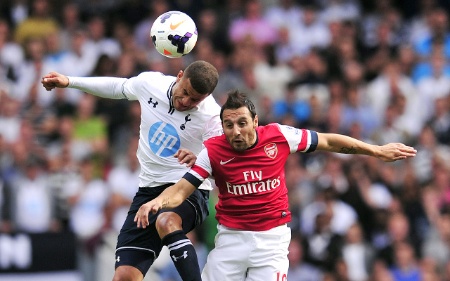 Walker Cazorla Tottenham Arsenal