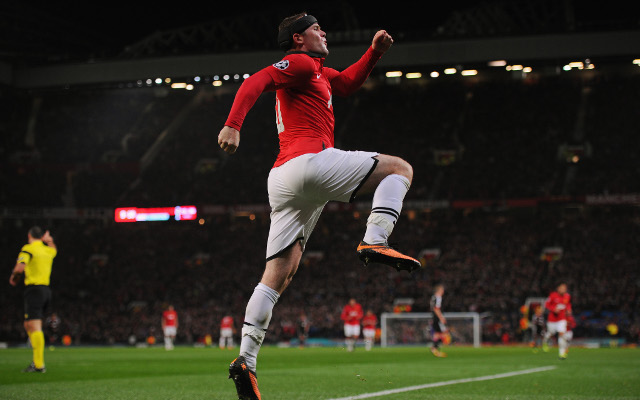 Wayne Rooney jump