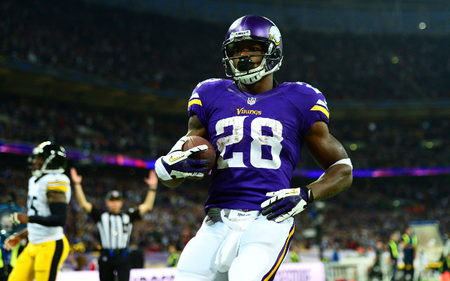 Adrian Peterson expected to play against Carolina Panthers