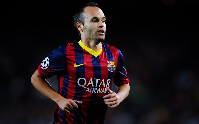 Andres Iniesta Barcelona