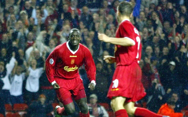 Emile Heskey Michael Owen Liverpool