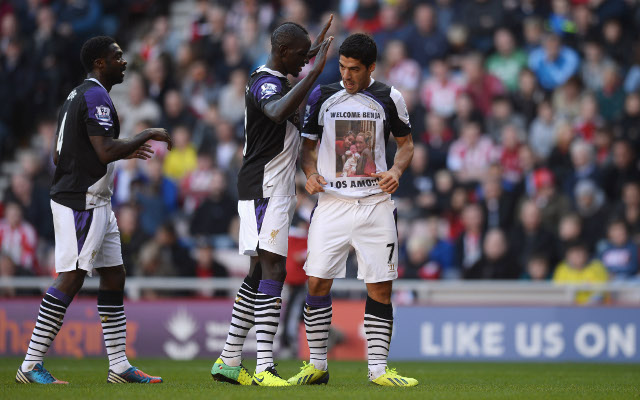 Kolo Toure Mamadou Sakho Luis Suarez Liverpool