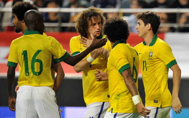 (Video) Chelsea star Oscar scores superb dipping golazo for Brazil v Zambia