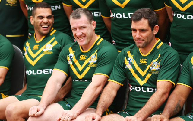 (Image) Australian Rugby League side play FIFA before England game