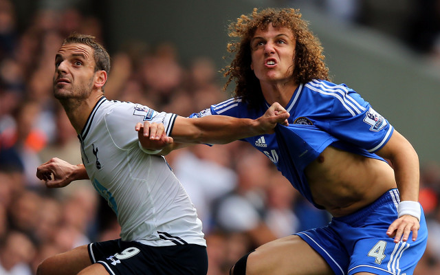 Roberto Soldado Tottenham David Luiz Chelsea