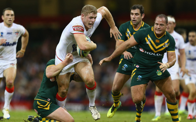 Kangaroos scramble to beat England in Rugby League World Cup