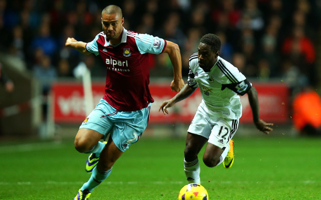 Winston Reid West Ham Nathan Dyer Swansea