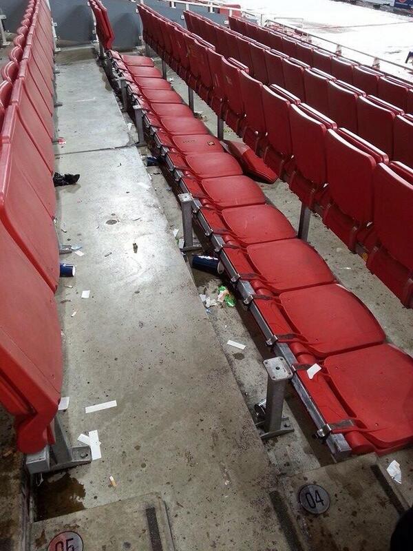 Emirates Stadium seats