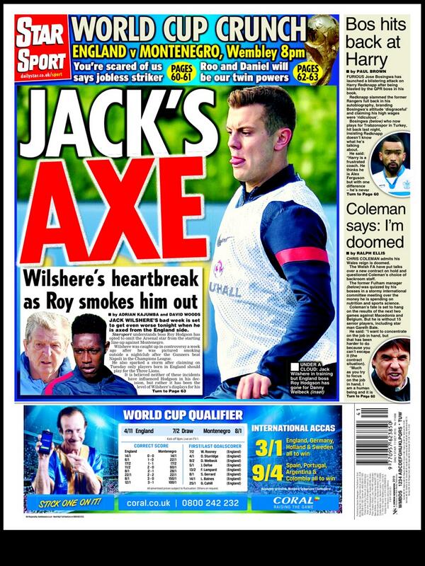 wilshere axed 