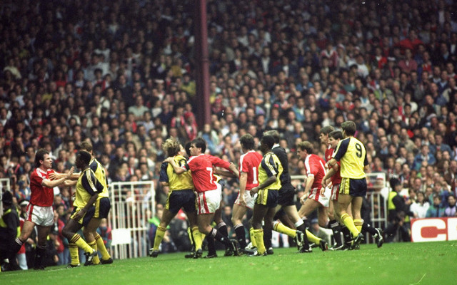Arsenal v Manchester United 1990