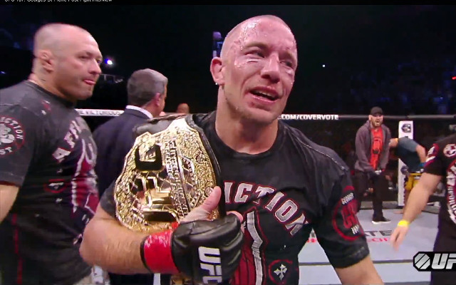 Georges St-Pierre vacates UFC welterweight title, steps away from MMA