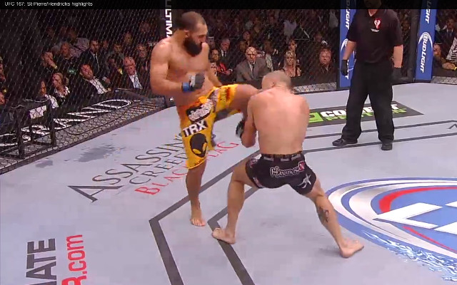 (Video) UFC 167: Georges St-Pierre v Johny Hendricks full fight highlights