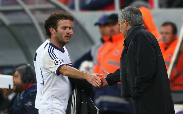 Juan Mata Jose Mourinho Chelsea