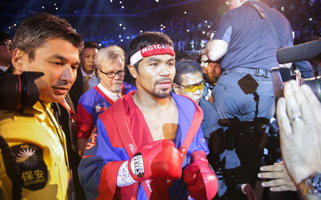 (Video) Manny Pacquiao vs Timothy Bradley 2: Pair face off ahead of rematch