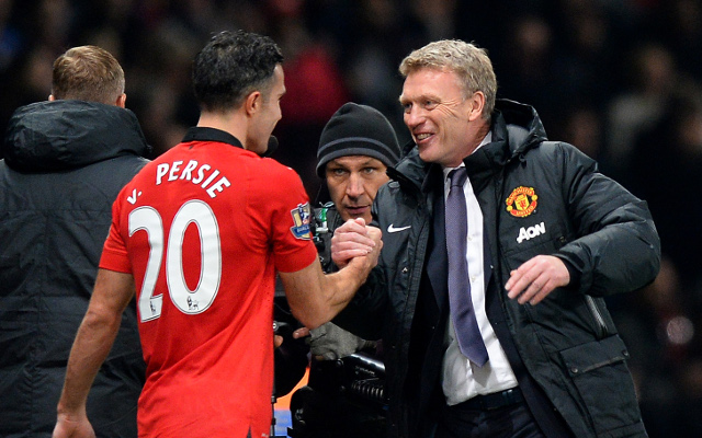 Robin Van Persie David Moyes Manchester United