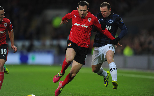 Cardiff City Jordon Mutch Manchester United Wayne Rooney