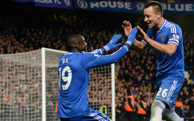 Demba Ba John Terry Chelsea