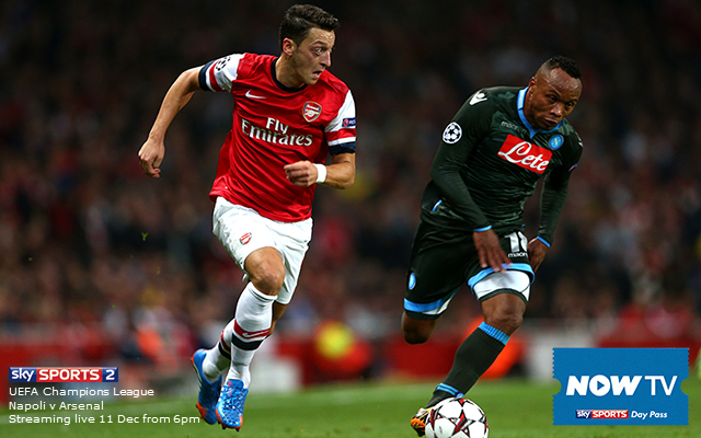 Private: Napoli v Arsenal: live stream guide and Champions League preview