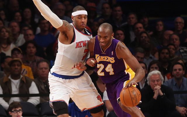 NBA news: Kobe Bryant and Carmelo Anthony spoke last summer, decided wouldn’t work together