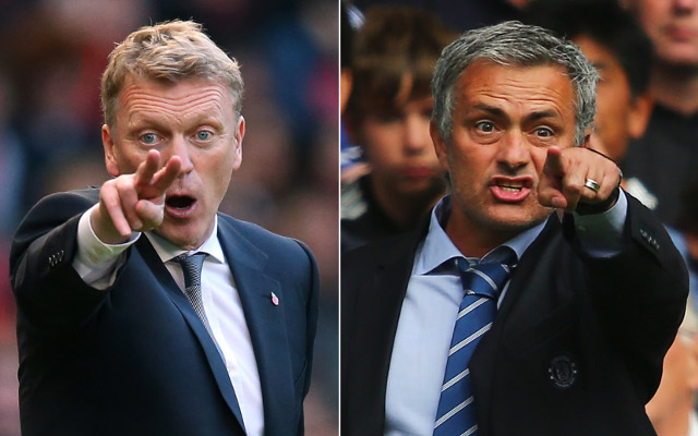 David Moyes Manchester United Jose Mourinho Chelsea