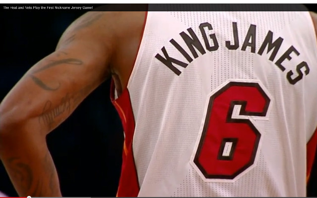 (Video) Miami Heat v Brooklyn Nets – nickname jersey game
