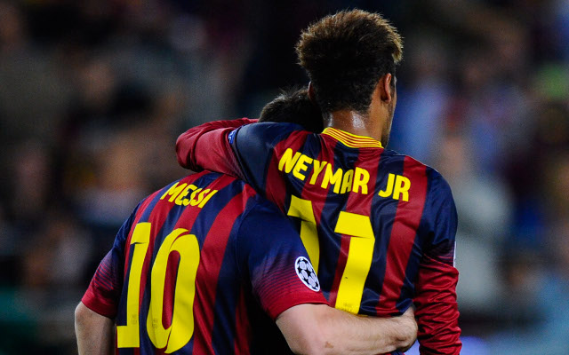Lionel Messi Neymar Barcelona