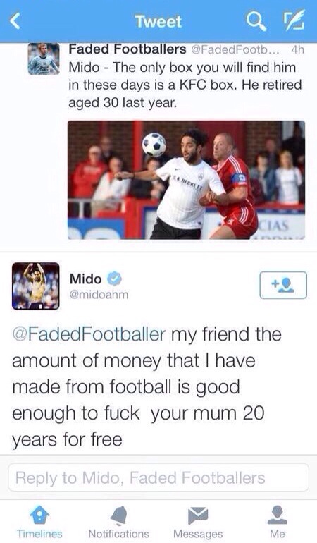 Mido tweet