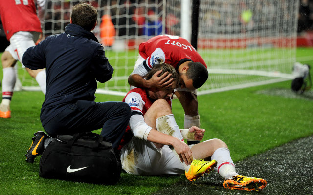 (Video) Arsenal ace ruled out of FA Cup clash at the weekend