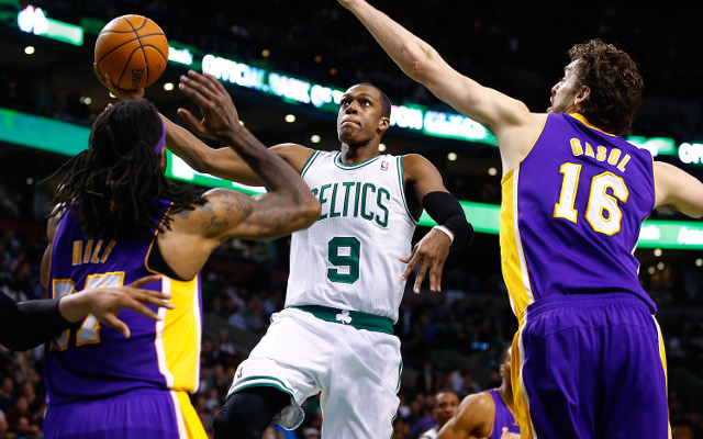 (Video) Boston Celtics star Rajon Rondo returns from ACL injury