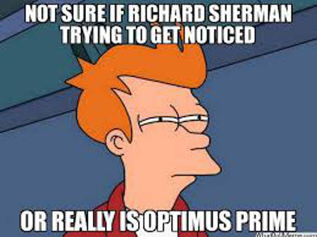 Richard Sherman meme