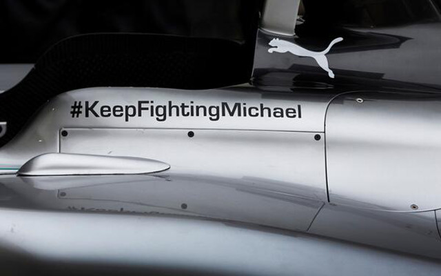 Michael Schumacher latest news: Mercedes pay tribute with 2014 car