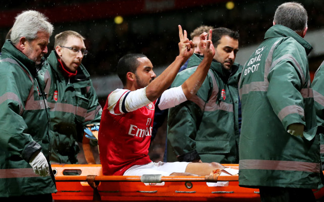 Arsenal woes as midfield star ruled out for four weeks with knee injury