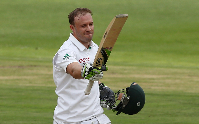 AB de Villiers stars on second day against Australia with a century