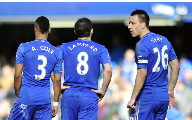 Ashley Cole Frank Lampard John Terry Chelsea