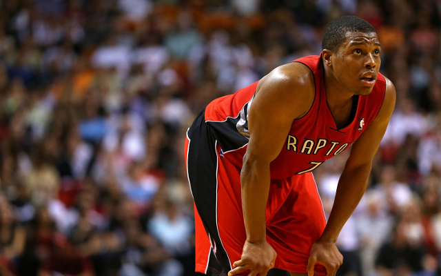 Toronto Raptors re-sign Kyle Lowry to a four-year $48 million contract