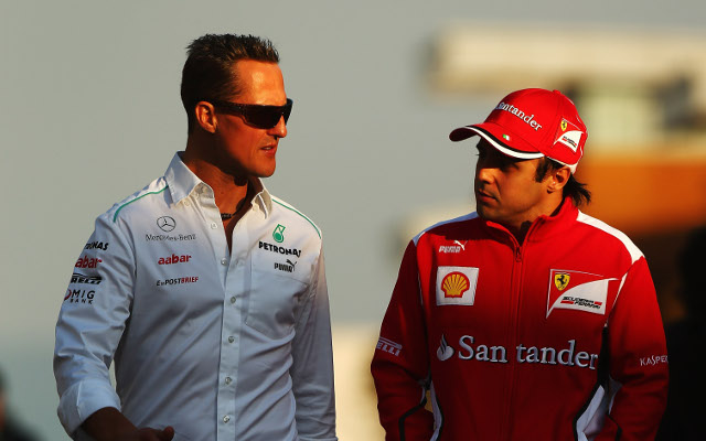 Michael Schumacher Felipe Massa