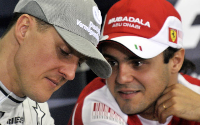 Michael Schumacher Felipe Massa