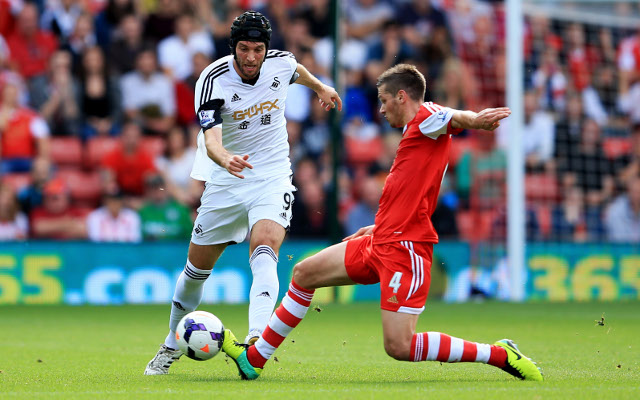 Michu Swansea Morgan Schneiderlin Southampton