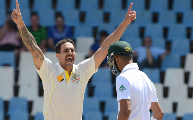 Mitchell Johnson takes 7-68 as South Africa bowled out for 206