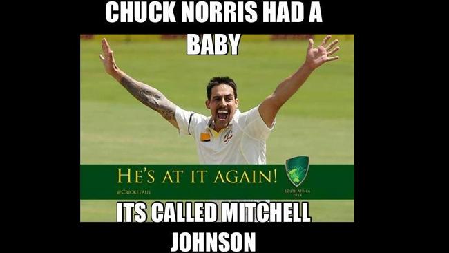 Mitchell Johnson meme