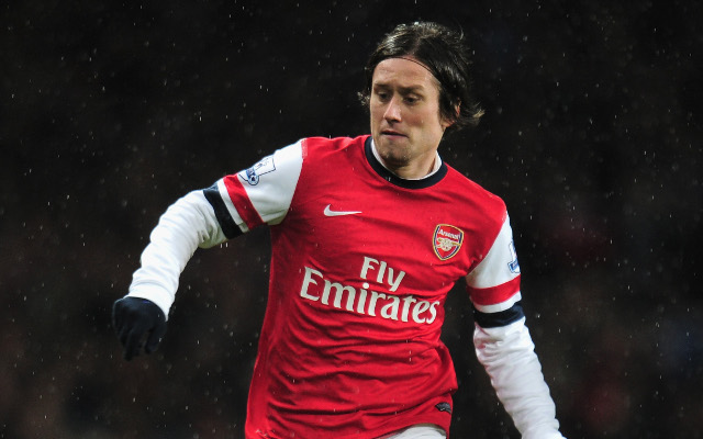 Arsenal predicted lineup v Manchester United: Rosicky could replace Oxlade-Chamberlain