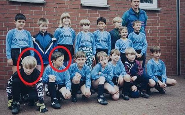 Young Manuel Neuer Bayern Munich Mesut Ozil Arsenal