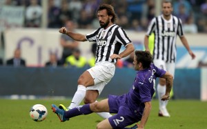 Andrea Pirlo + Gonzalo Rodriguez Juventus +Fiorentina