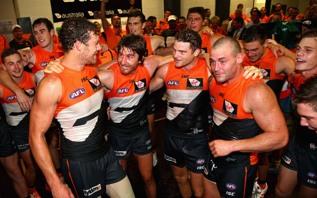 (Video) Greater Western Sydney Giants team song after beating Sydney Swans