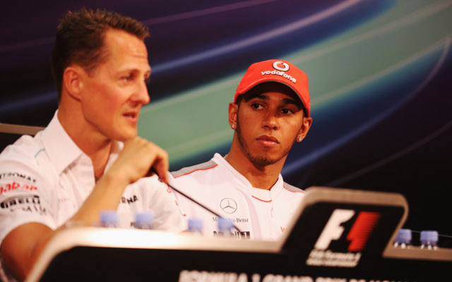 Michael Schumacher latest news: Lewis Hamilton makes strange comment at Grand Prix