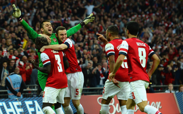 (Image) Arsenal’s two FA semi-final hero take post-match selfie