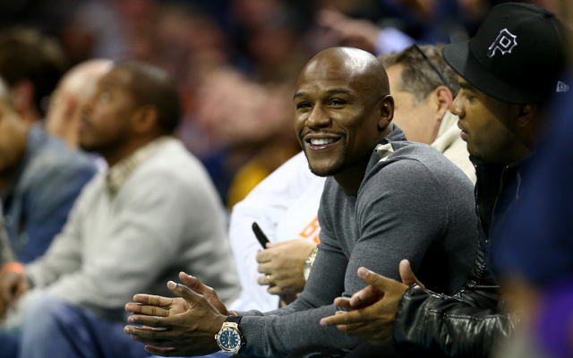 Floyd Mayweather wins another £895,000 betting on the NFL, meaning he has won £2 million in three weeks!