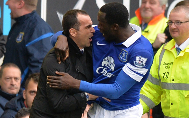 Roberto Martinez Romelu Lukaku Everton