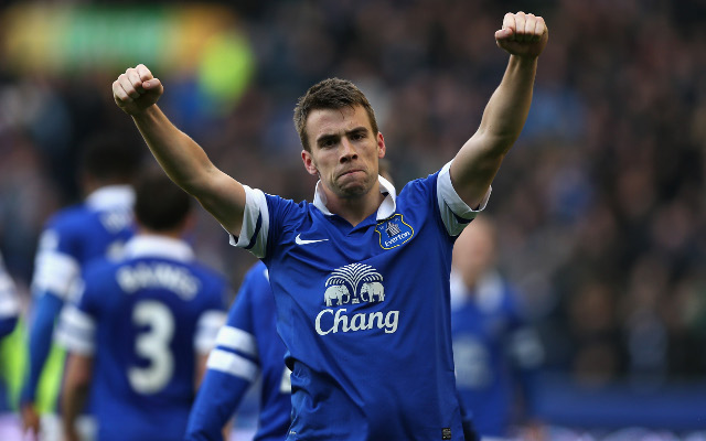 Everton right-back Seamus Coleman wins Player of the Year award